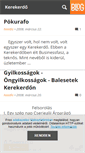 Mobile Screenshot of kerekerdo.blog.hu