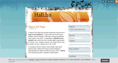 Desktop Screenshot of halihu.blog.hu
