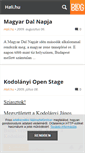 Mobile Screenshot of halihu.blog.hu