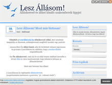Tablet Screenshot of leszallasom.blog.hu