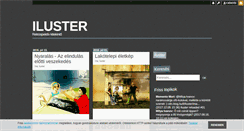 Desktop Screenshot of iluster.blog.hu