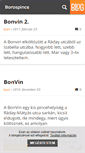 Mobile Screenshot of borospince.blog.hu
