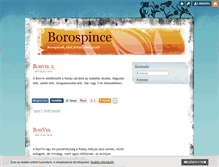 Tablet Screenshot of borospince.blog.hu