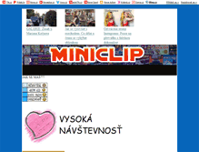 Tablet Screenshot of miniclip65.blog.cz