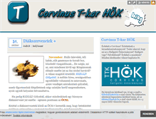 Tablet Screenshot of corvinustkar.blog.hu