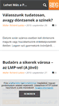 Mobile Screenshot of lmpbudaors.blog.hu