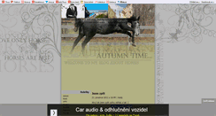 Desktop Screenshot of milujeme-jenom-kone.blog.cz