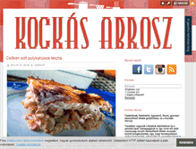 Tablet Screenshot of kockas-abrosz.blog.hu