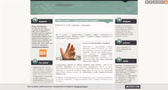 Desktop Screenshot of adojogasz.blog.hu