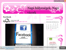 Tablet Screenshot of hulyeseggek.blog.hu