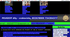 Desktop Screenshot of peugeott.blog.cz