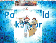 Tablet Screenshot of pokemons-paradise.blog.cz