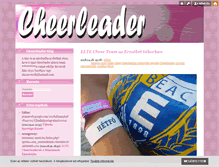 Tablet Screenshot of cheerleader.blog.hu