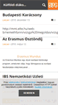 Mobile Screenshot of ibsstudents.blog.hu