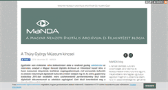 Desktop Screenshot of manda.blog.hu