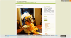 Desktop Screenshot of eleuszisz.blog.hu