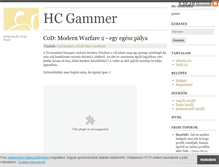 Tablet Screenshot of hcgammer.blog.hu