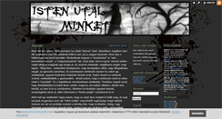 Desktop Screenshot of istenutalminket.blog.hu