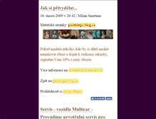 Tablet Screenshot of painting.blog.cz