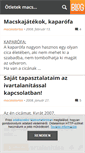 Mobile Screenshot of macskatartas.blog.hu
