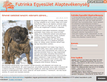 Tablet Screenshot of futrinka-alap.blog.hu