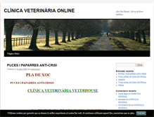 Tablet Screenshot of clinicaveterinaria.blog.cat