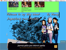 Tablet Screenshot of angee-and-vendy.blog.cz
