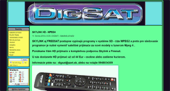 Desktop Screenshot of digsat.blog.cz