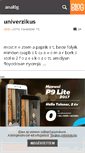 Mobile Screenshot of anal0g.blog.hu