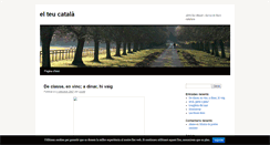 Desktop Screenshot of elteucatala.blog.cat