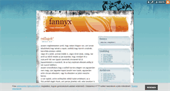 Desktop Screenshot of fannyx.blog.hu