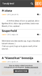 Mobile Screenshot of caeiro.blog.hu