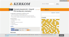 Desktop Screenshot of kerkom.blog.hu