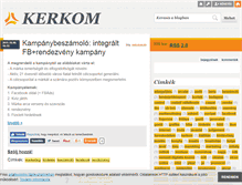 Tablet Screenshot of kerkom.blog.hu