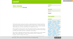 Desktop Screenshot of caesirf.blog.hu