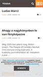 Mobile Screenshot of foldiek.blog.hu