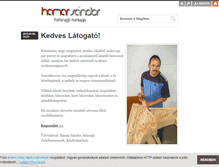 Tablet Screenshot of fafarago.blog.hu