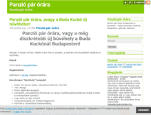 Tablet Screenshot of panzio-par-orara.blog.hu