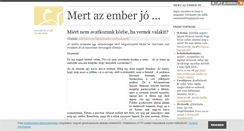 Desktop Screenshot of joemberek.blog.hu