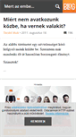 Mobile Screenshot of joemberek.blog.hu