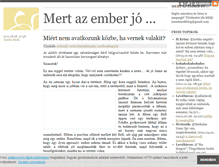 Tablet Screenshot of joemberek.blog.hu