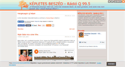 Desktop Screenshot of kepletesbeszed.blog.hu