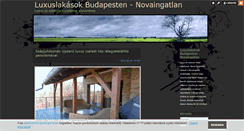 Desktop Screenshot of luxuslakas.blog.hu