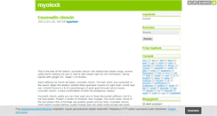 Desktop Screenshot of myolexk.blog.hu