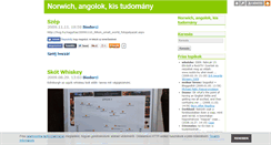 Desktop Screenshot of norwich.blog.hu