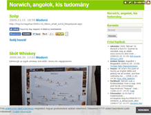 Tablet Screenshot of norwich.blog.hu