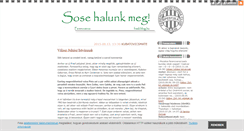 Desktop Screenshot of fradi.blog.hu