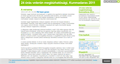 Desktop Screenshot of mzteamgreen.blog.hu