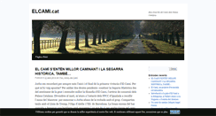 Desktop Screenshot of elcami.blog.cat