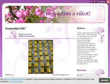 Tablet Screenshot of legyoztem.blog.hu